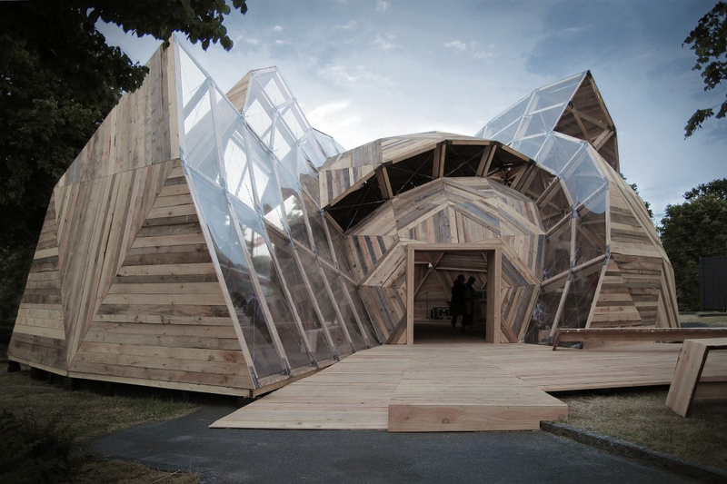 Illustration for article titled This Amazing Geodesic Dome Houses a Danish Political Throwdown